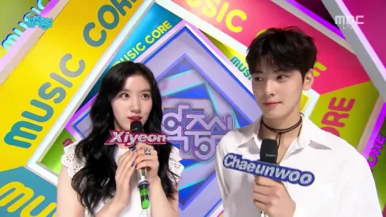 [12.08.2017] ASTRO Eunwoo MC Music Core