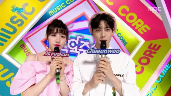 [01.07.2017] ASTRO Eunwoo MC Music Core