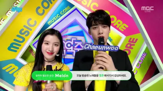 [22.04.2017] ASTRO Eunwoo MC Music Core