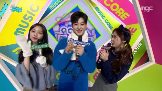 [10.12.2016] ASTRO Eunwoo MC Music Core