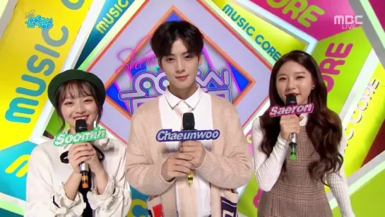 [29.10.2016] ASTRO Eunwoo MC Music Core cut