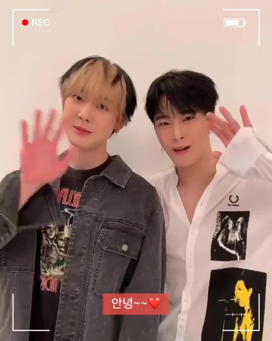 [10.09.2020] Moonbin & Sanha greetings to BEAUTY+ readers