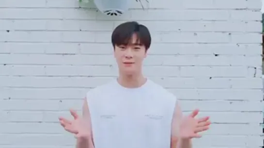 [18.09.2019] Moonbin (ASTRO) festival congratulatory message for Miyang High School Student