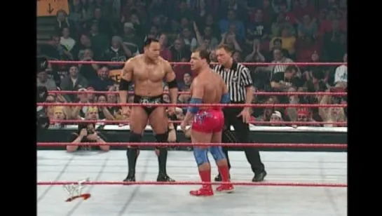 2001.02.25 No Way Out - WWF Title -  Kurt Angle (c) vs The Rock