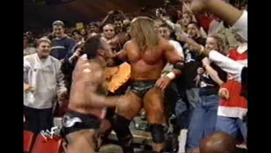 1999.11.14 Survivor Series  - WWF Title - The Rock vs Triple H (c) vs Big Show