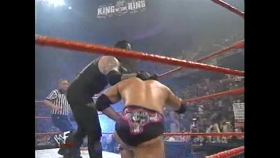 1999.06.27 King of the Ring - WWF Title - The Undertaker (c) vs The Rock