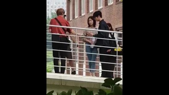 [13.06.2018] Eunwoo on the shooting 'My ID is Gangnam Beauty'