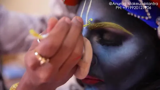 Janmashtami special 4D ART Krishna JI anurag makeup