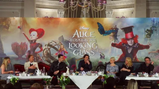 Alice Through the Looking Glass press conference