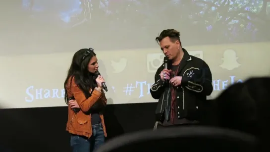 Johnny Depp crashes our screening of Alice Through the Looking Glass