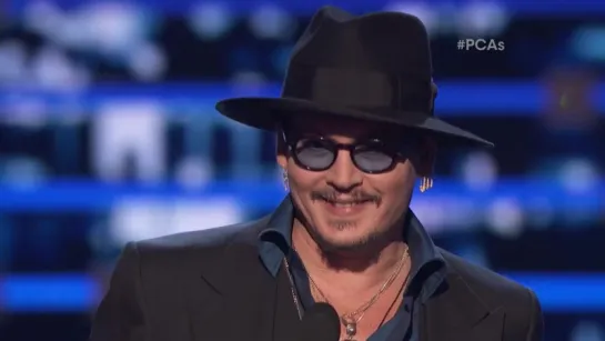 The Peoples Choice for Favorite Movie Actor is Johnny Depp