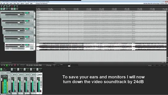 DAW Headroom Test