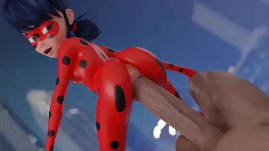 Lady Bug Slut Anal Riding