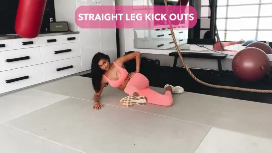 KELLY GALE BOOTY BURN WORKOUT __ NO EQUIPMENT