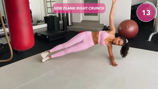 KELLY GALE 15 MIN AB ATTACK WORKOUT __ NO EQUIPMENT