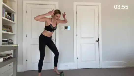 At Home Bootcamp Workout ft. Akin Akman _ Karlie Kloss