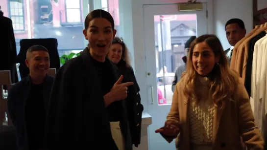 Meeting my subscribers in NYC! _ Lily Aldridge