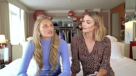 Questions For Karlie featuring Romee Strijd _ Karlie Kloss