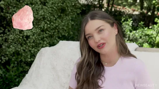 Miranda Kerr Discusses Beauty Products, Leech Facials, and Her Favorite Crystals