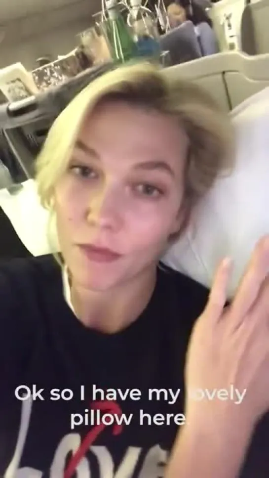 Get Un-Ready With Me _ Overnight Plane Routine _ Karlie Kloss