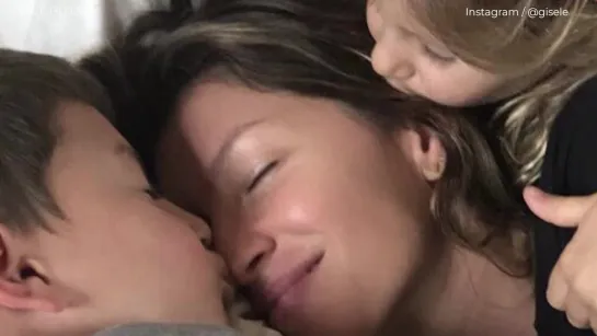 This Is Gisele Bündchens Secret To Connecting With Her Family At Home _ Thrive