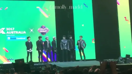 [VK][170923] MONSTA X Fancam Talk Time @ KCON 2017 Australia