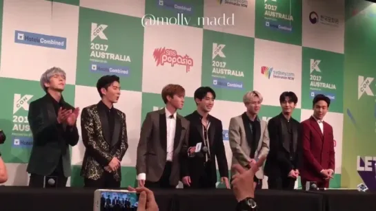 [VK][170923] MONSTA X Fancam Meet&Greet @ KCON 2017 Australia