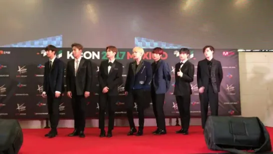 [VK][170318] MONSTA X Fancam Red Carpet @ KCON 2017 Mexico