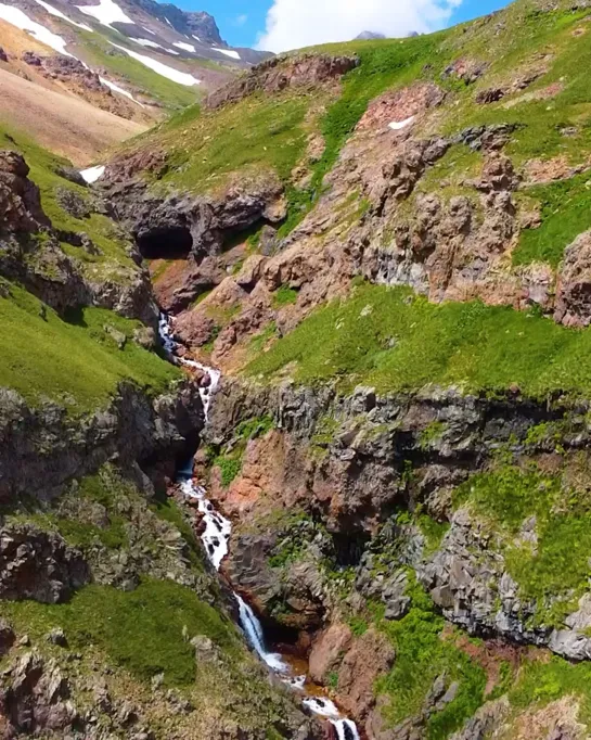 Водопад Гехарот. Арагацотн, Армения 🇦🇲