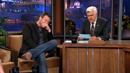 Blake Shelton, Part 2 (5/2/12) @ Jay Leno