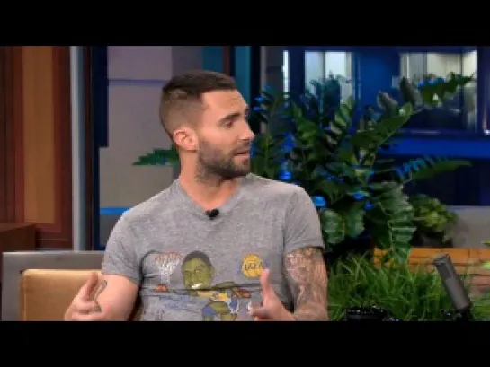 Adam Levine, Part 3 (4/25/12) @ Jay Leno