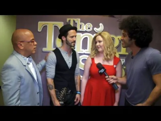 Adam Levine & Team Adam - Backstage @ Jay Leno