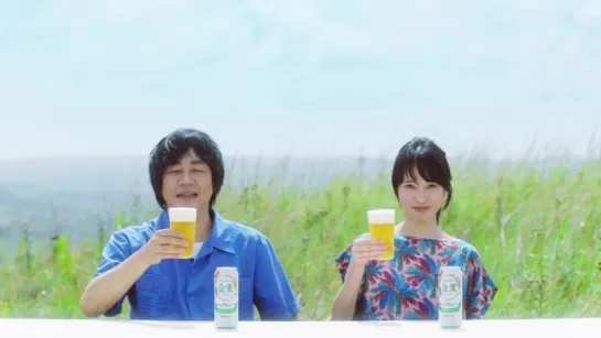 [CM] Toda Erika & Omori Namoto - Suntory 20sec - 2017.04.01