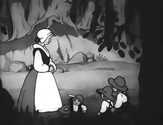 Советский мультфильм, выпущенный в 1938 г. "Мальчик с пальчик" | Cartoon "Tom Thumb" (1938)