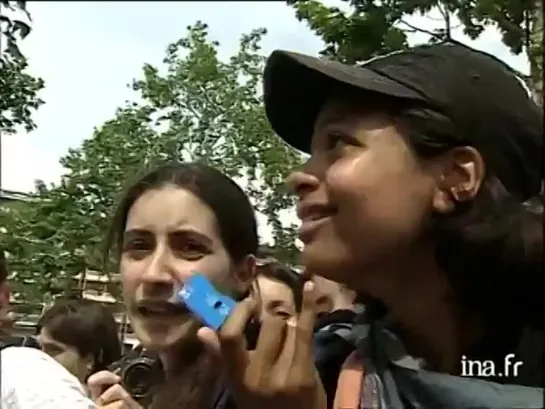 Michael Jackson in Lyon, France 1997 news