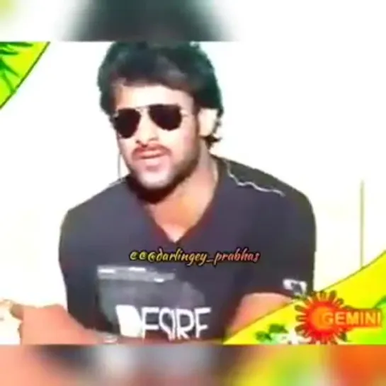 Prabhas’s reaction when his cinema is not successful