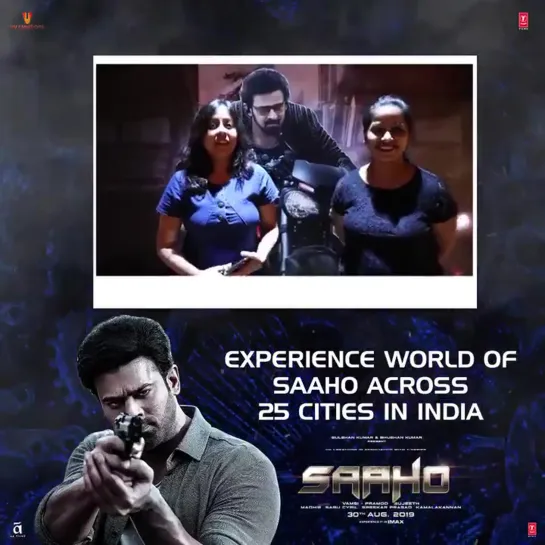 Experience the World of Saaho at your favorite @_PVRCinemas across 25 cities feel the adrenalin rush!