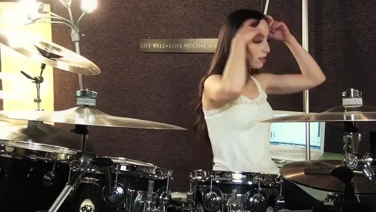 FIVE FINGER DEATH PUNCH - UNDER AND OVER IT - DRUM COVER BY MEYTAL COHEN.mp4