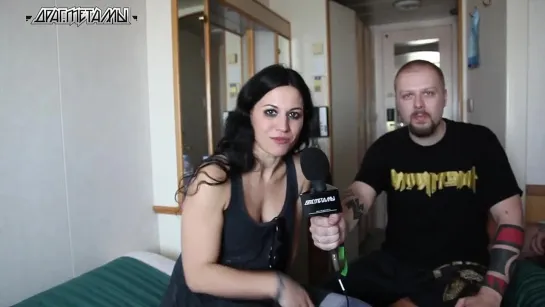 Christina Scabbia salutes drugmetal.ru