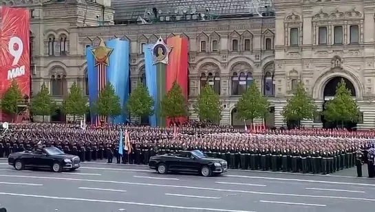 Генеральная репетиция парада Победы на Красной площади