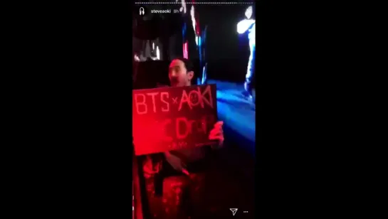 06/12/2017 Steve Aoki (MIC Drop Remix)  Instagram Stories