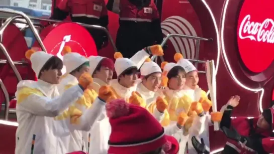 [VK][180113] MONSTA X fancam @ PyeongChang 2018 Olympic Torch Relay Live-Day74