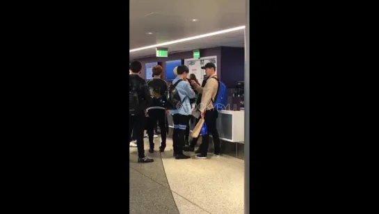 [VK][170317] MONSTA X Fancam @ Los Angeles Airport