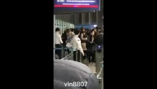 [VK][170106] MONSTA X Fancam @ Incheon Airport