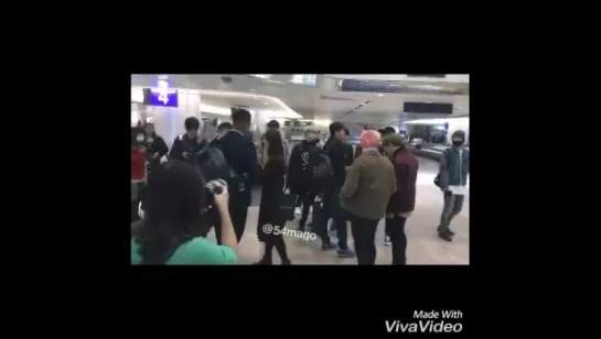 [VK][161217] MONSTA X Fancam @ Airport Incheon