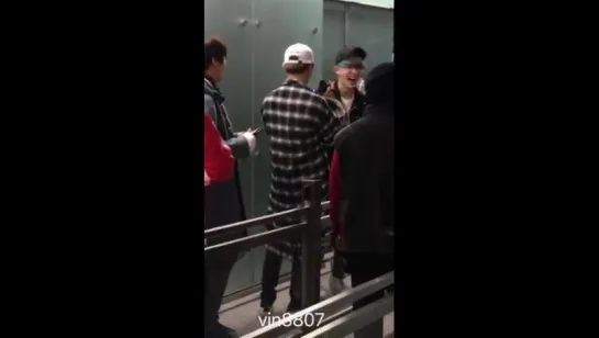 [VK][161126] MONSTA X Fancam @ Incheon Airport Departure Manila