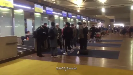 [VK][161126] MONSTA X Fancam @ Incheon Airport Departure Manila