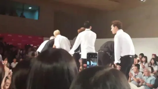 [VK][160826] MONSTA X Fancam @ High School Fashion Contest