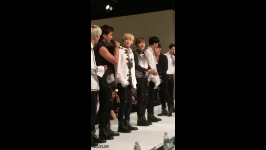 [VK][160826] MONSTA X Fancam @ High School Fashion Contest