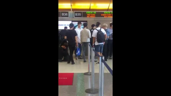 [VK][160802] MONSTA X Fancam @ Los Angeles Airport